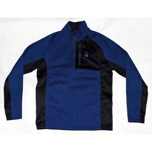 SPYDER Men's Pullover Quarter‎ Zip Mock Neck Sweatshirt Style 229517 Size Medium